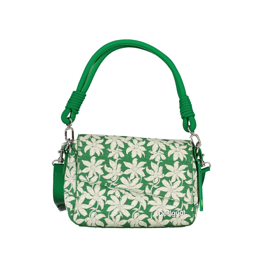 Verde Polyurethane Women's Handbag - ventzia