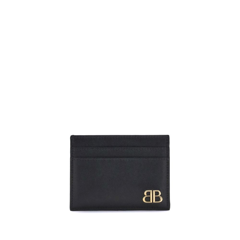Black Calf Leather Bos Taurus Wallet - ventzia