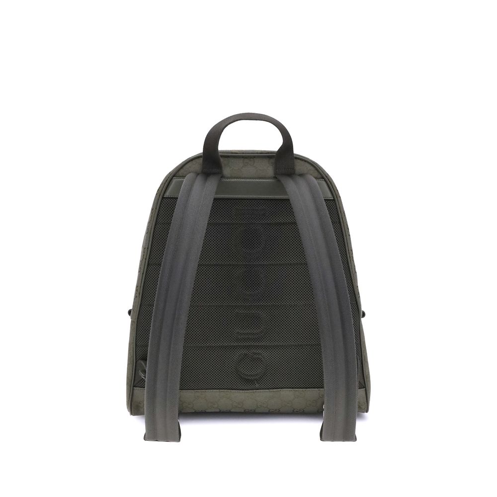 Green Cotton Backpack - ventzia