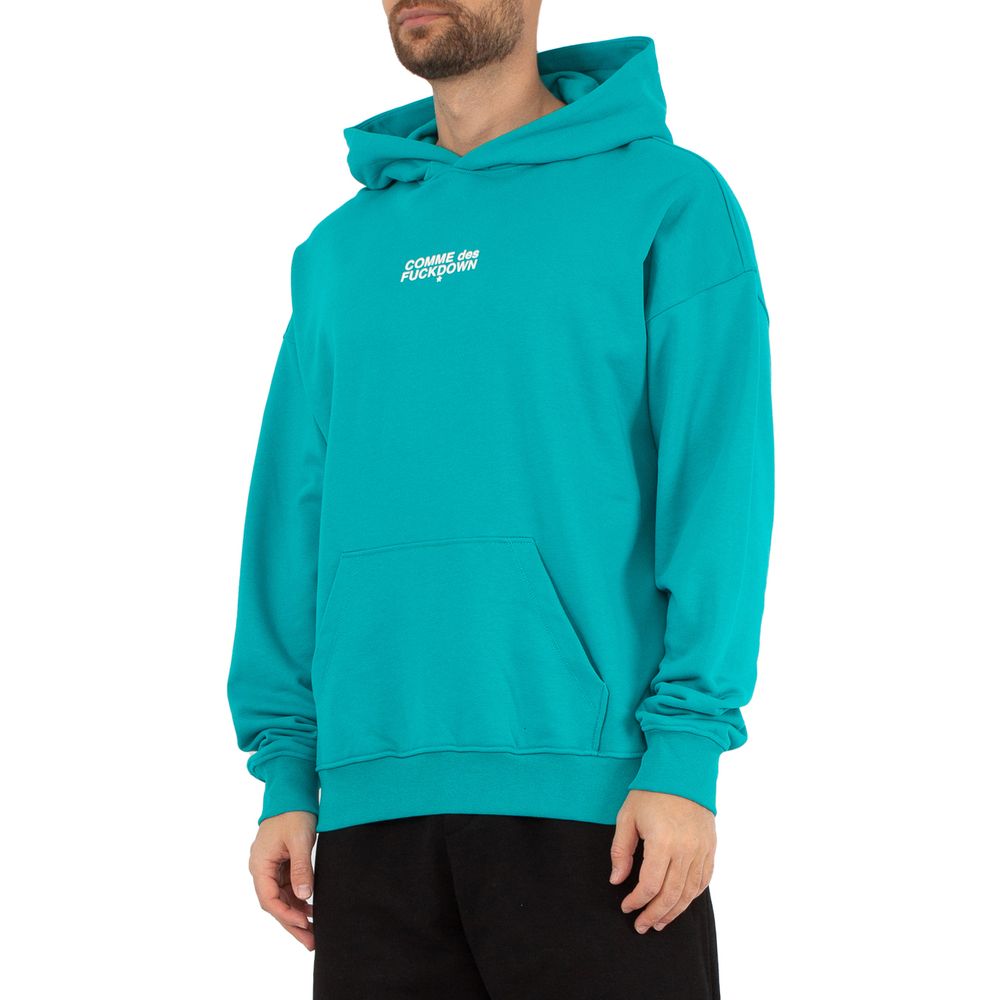 Green Cotton Sweater - ventzia