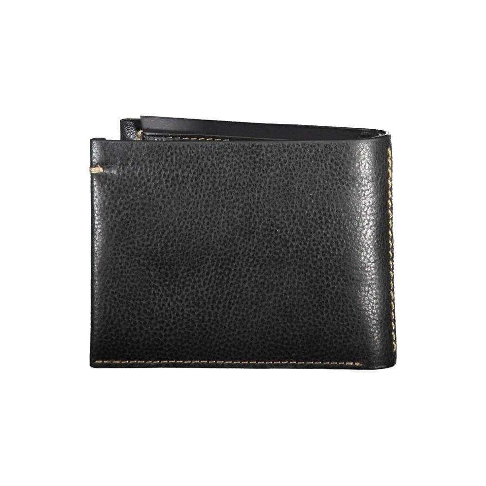 Black Leather Wallet - ventzia