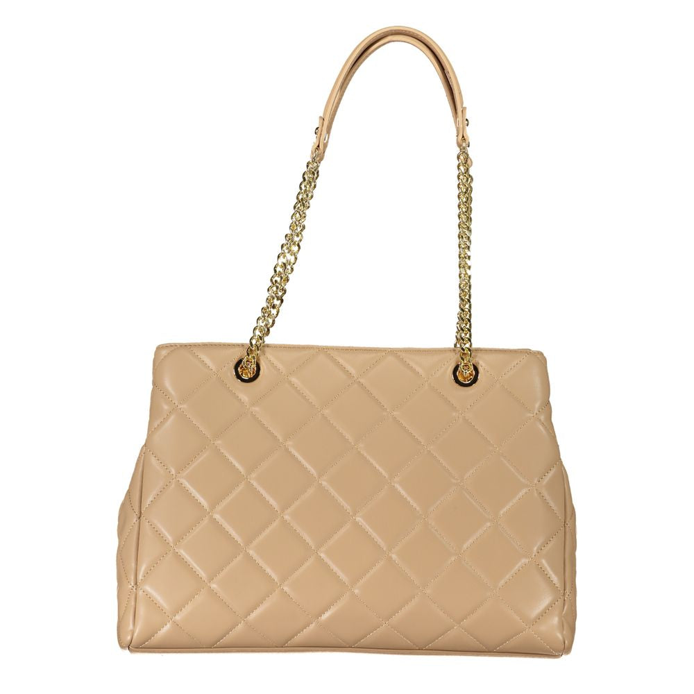 Beige Polyethylene Handbag - ventzia