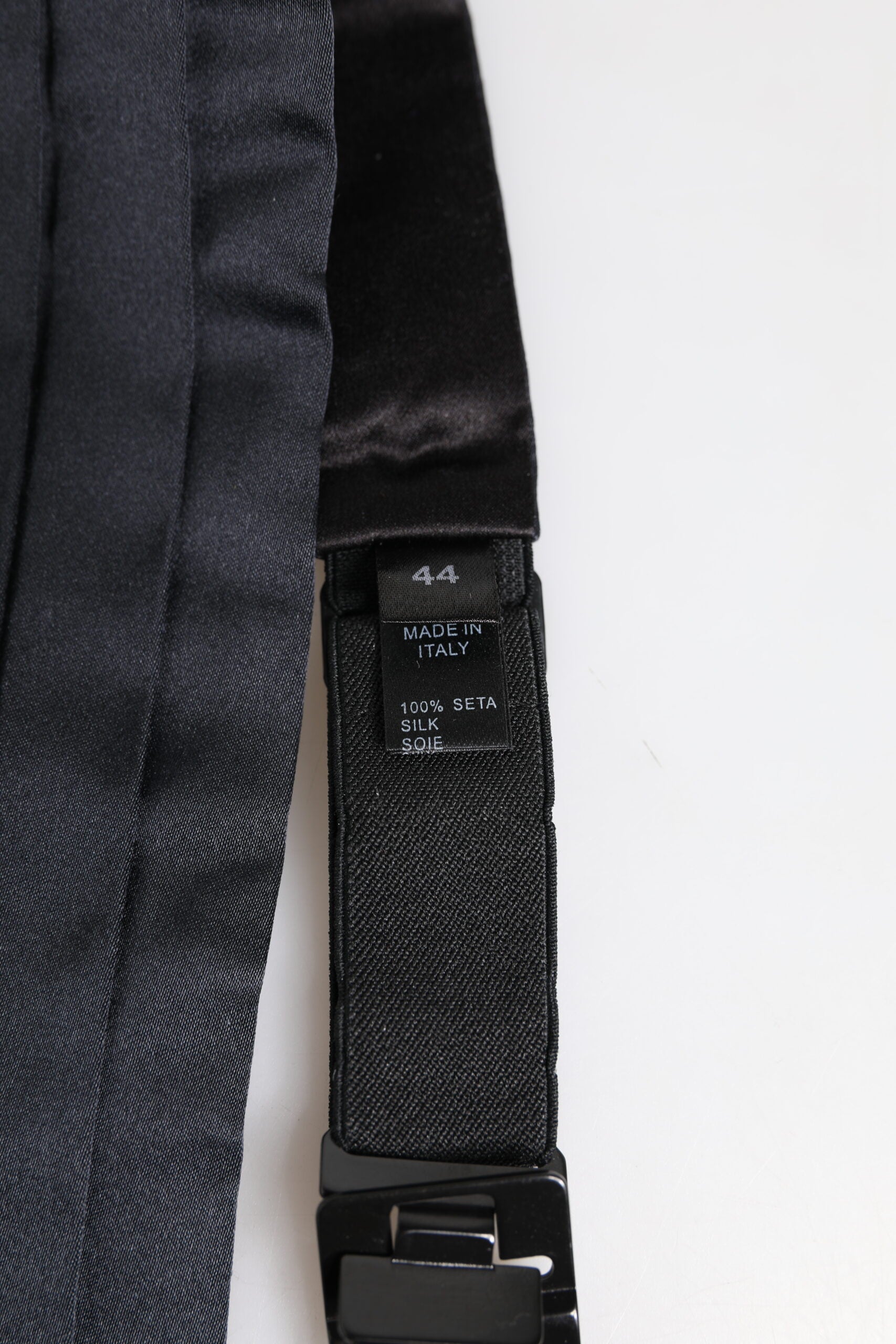 Dark Blue 100% Silk Belt Waist Cummerbund - ventzia
