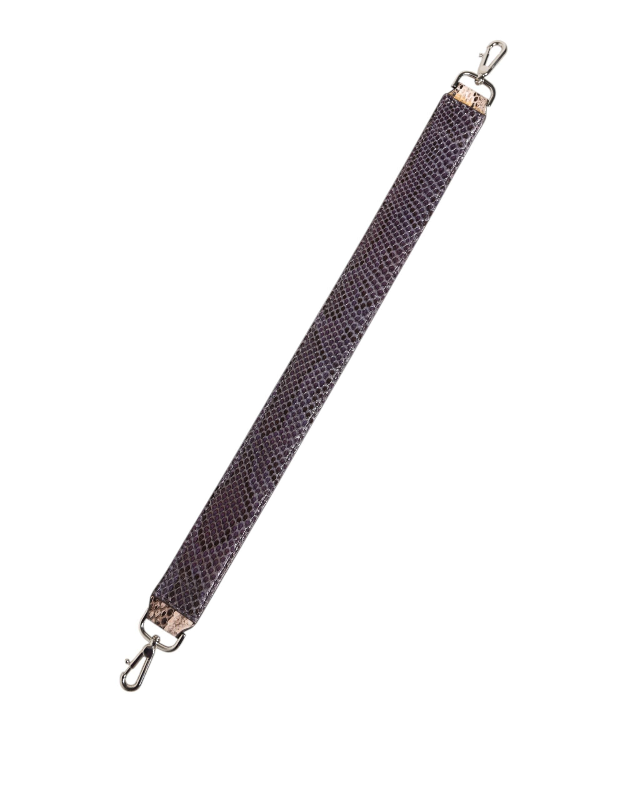 Beige Exotic Leather Handbag Accessory Shoulder Strap - ventzia