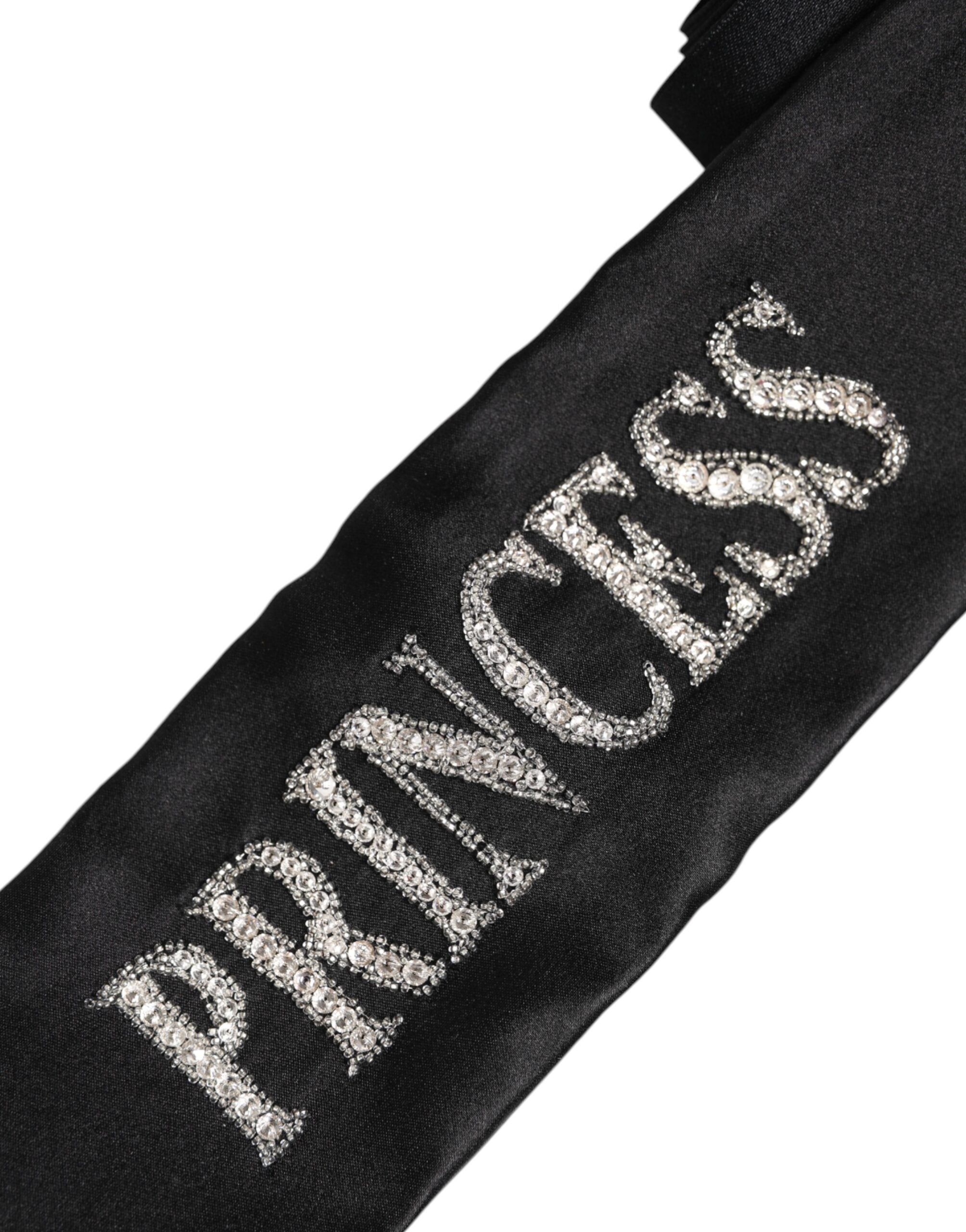 Black Princess Fantasy Braided Waist Belt - ventzia
