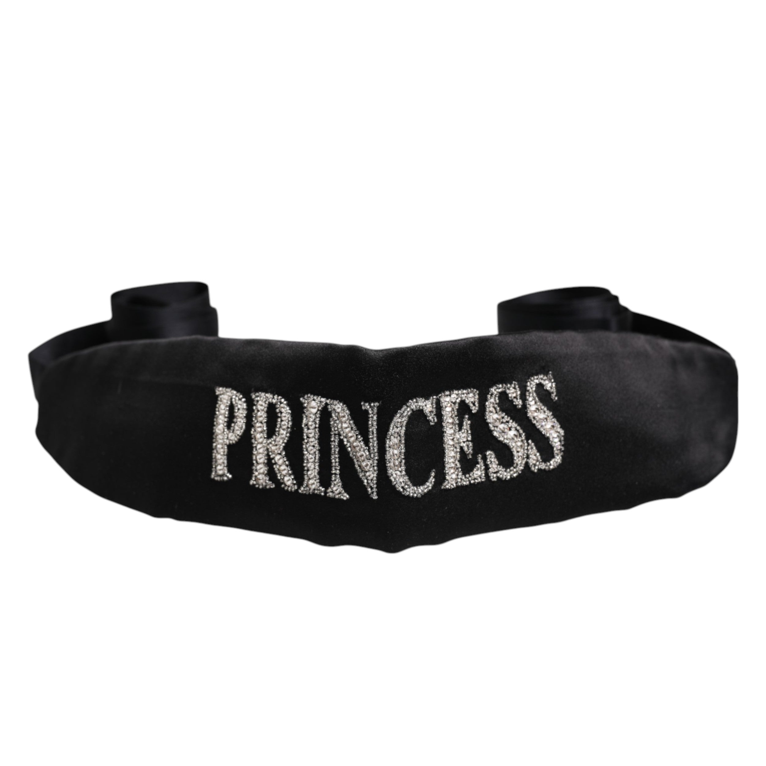 Black Princess Fantasy Braided Waist Belt - ventzia