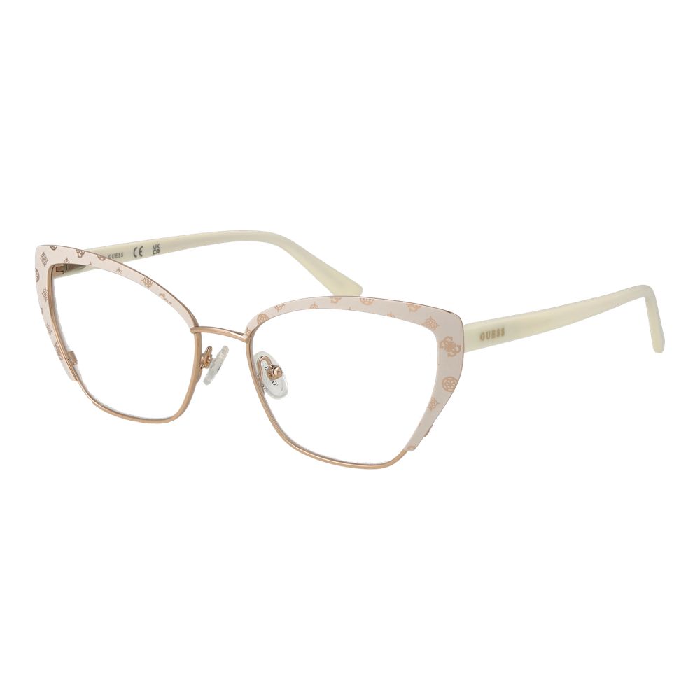 White Metal Glasses (Frames) - ventzia
