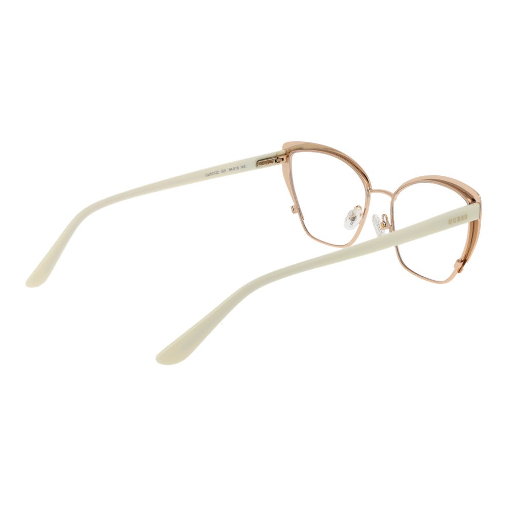White Metal Glasses (Frames) - ventzia