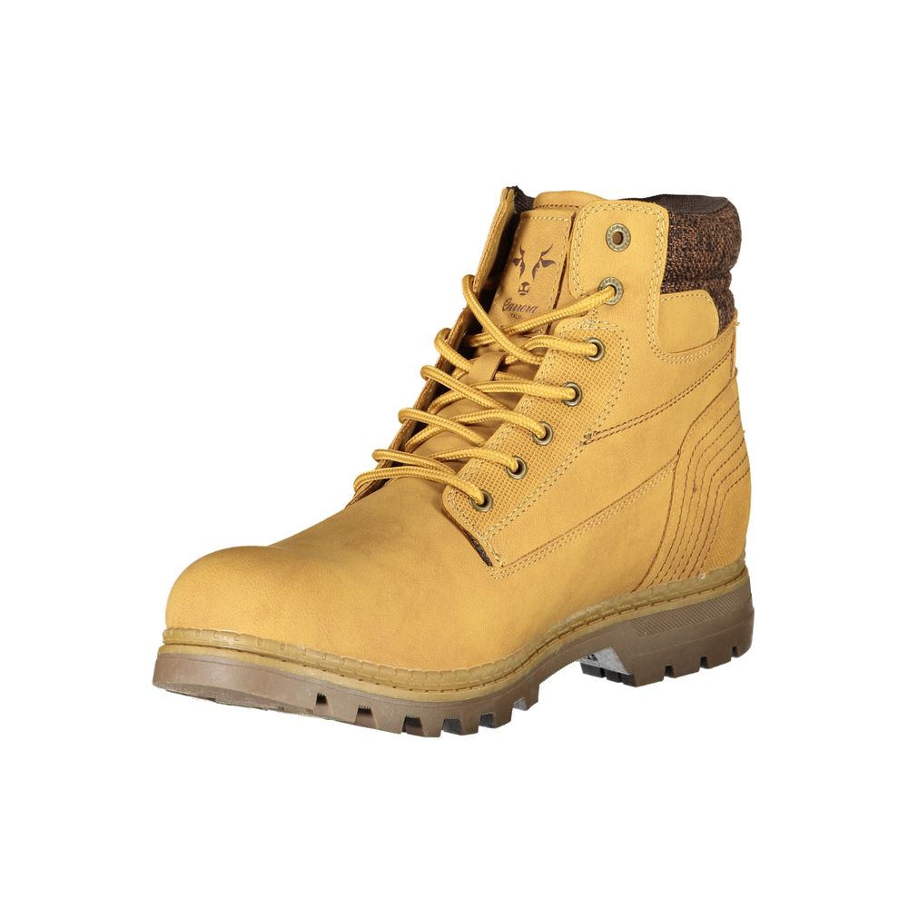 Giallo Poliestere Mens Stivaletto - ventzia