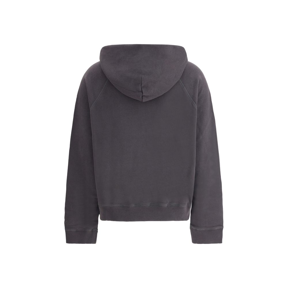 Gray Cotton Sweatshirt - ventzia