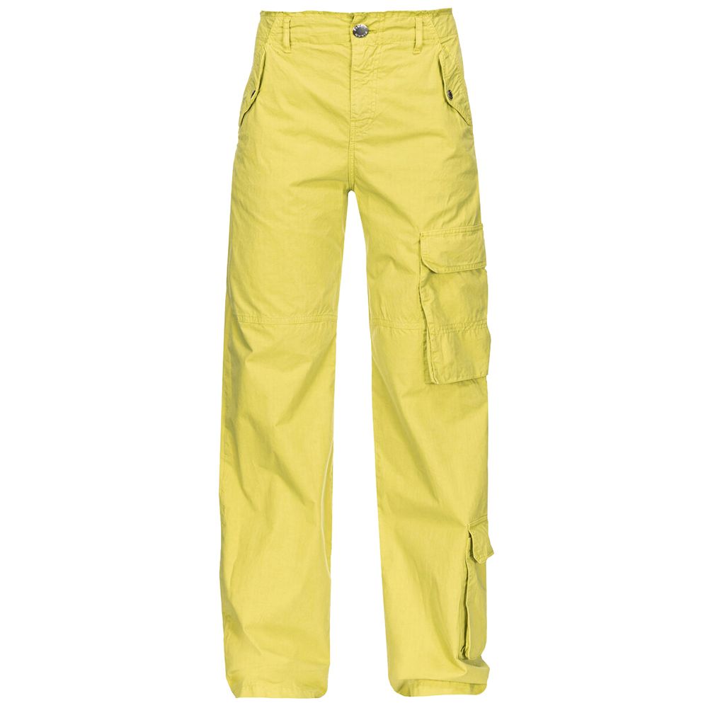 Green Cotton Jeans & Pant - ventzia