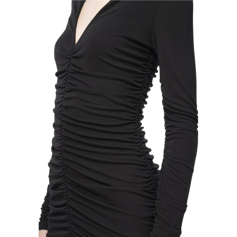 Black Nylon Dress - ventzia