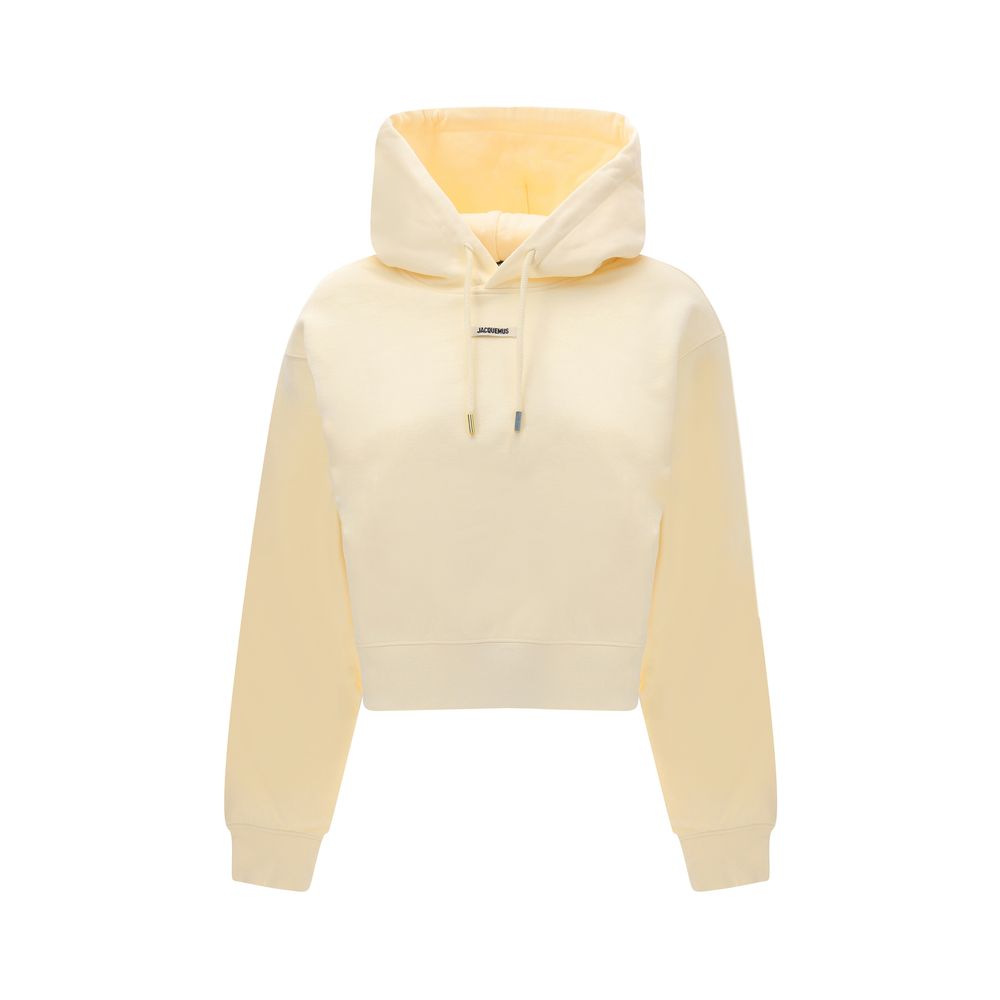 Cream Cotton Sweatshirt - ventzia