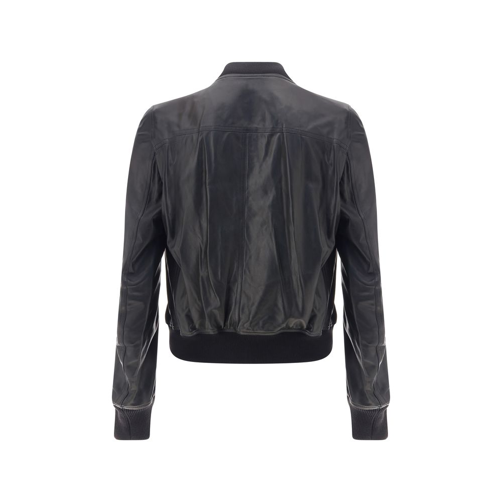 Bauhaus Flight Leather Jacket - ventzia