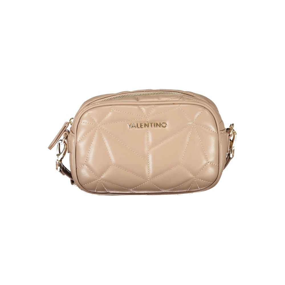 Marrone Polyurethane Women Shoulder Bag - ventzia