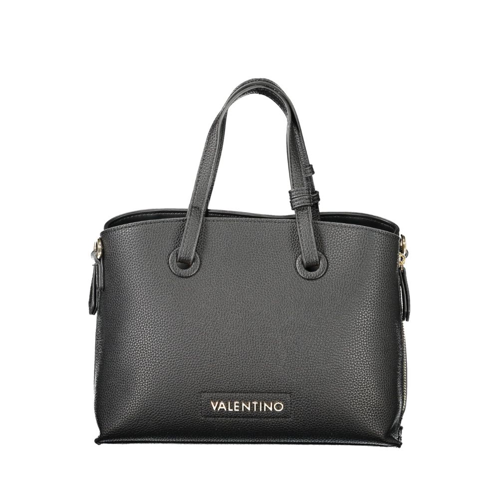 Nero Polyurethane Women Handbag - ventzia
