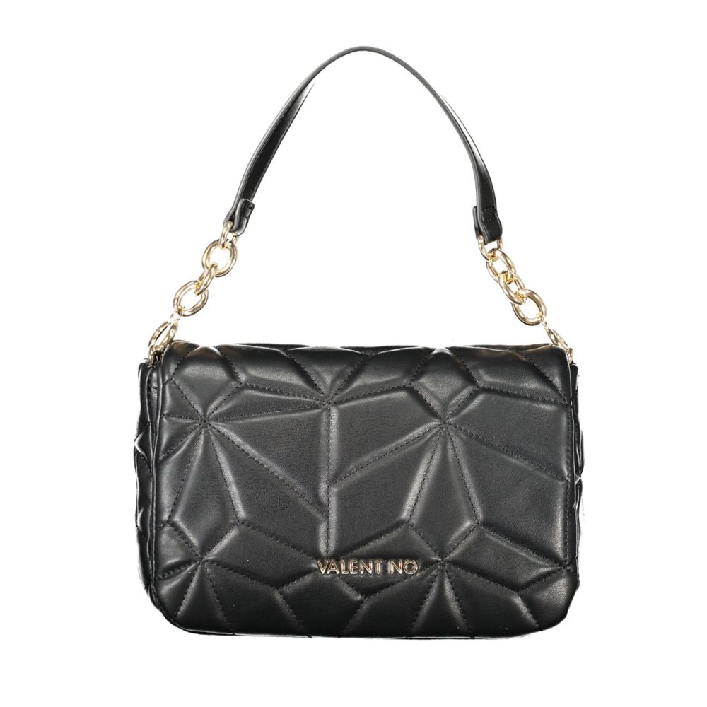 Nero Poliuretano Women Shoulder Bag - ventzia