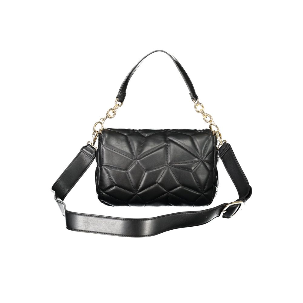 Nero Poliuretano Women Shoulder Bag - ventzia