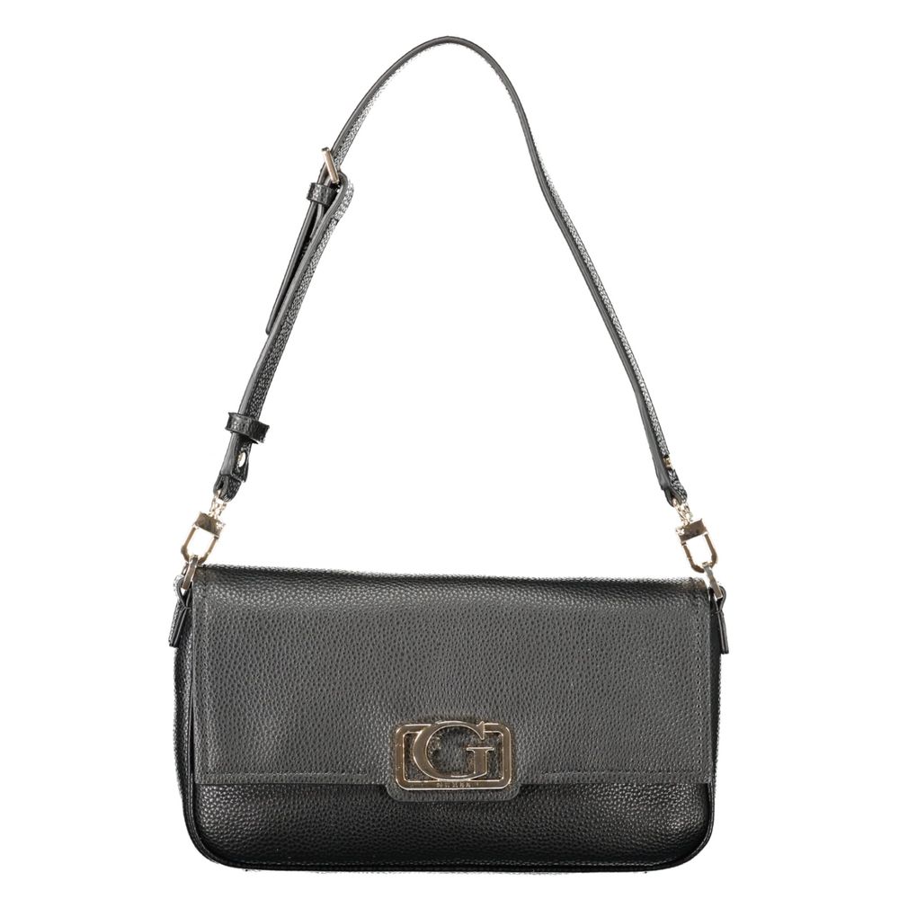 Nero Poliuretano Women Handbag - ventzia