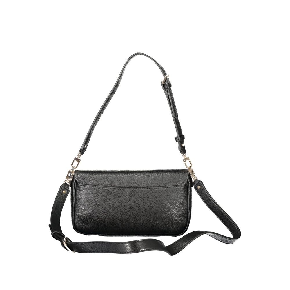 Nero Poliuretano Women Handbag - ventzia
