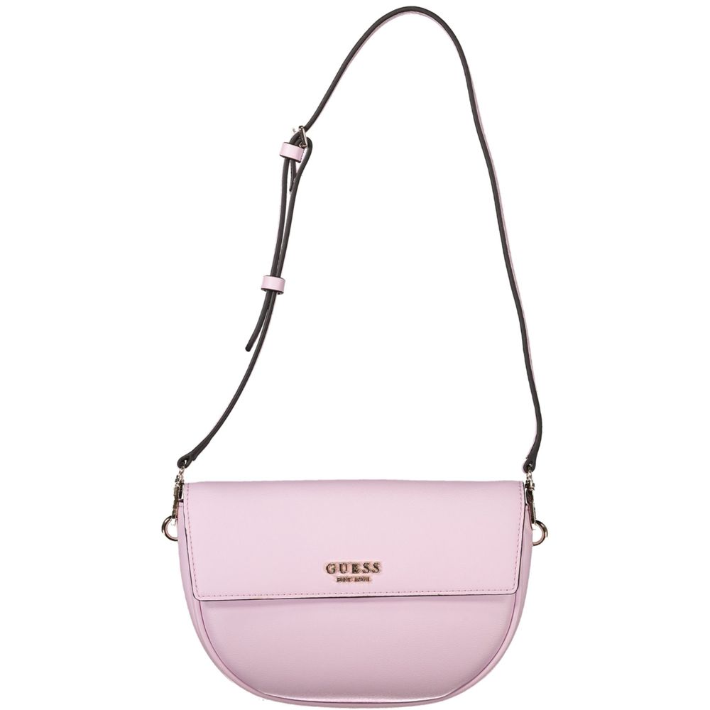 Pink Polyethylene Handbag