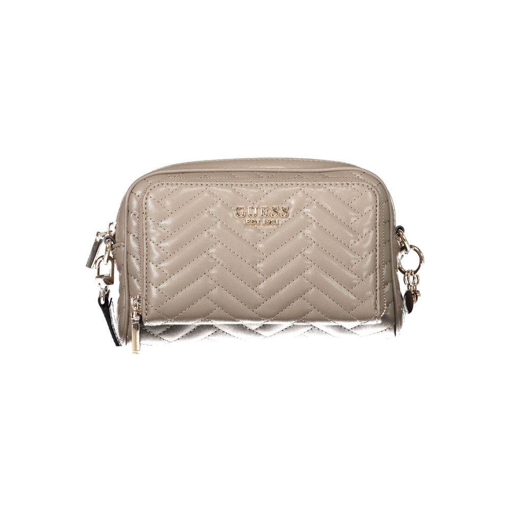 Brown Polyethylene Handbag