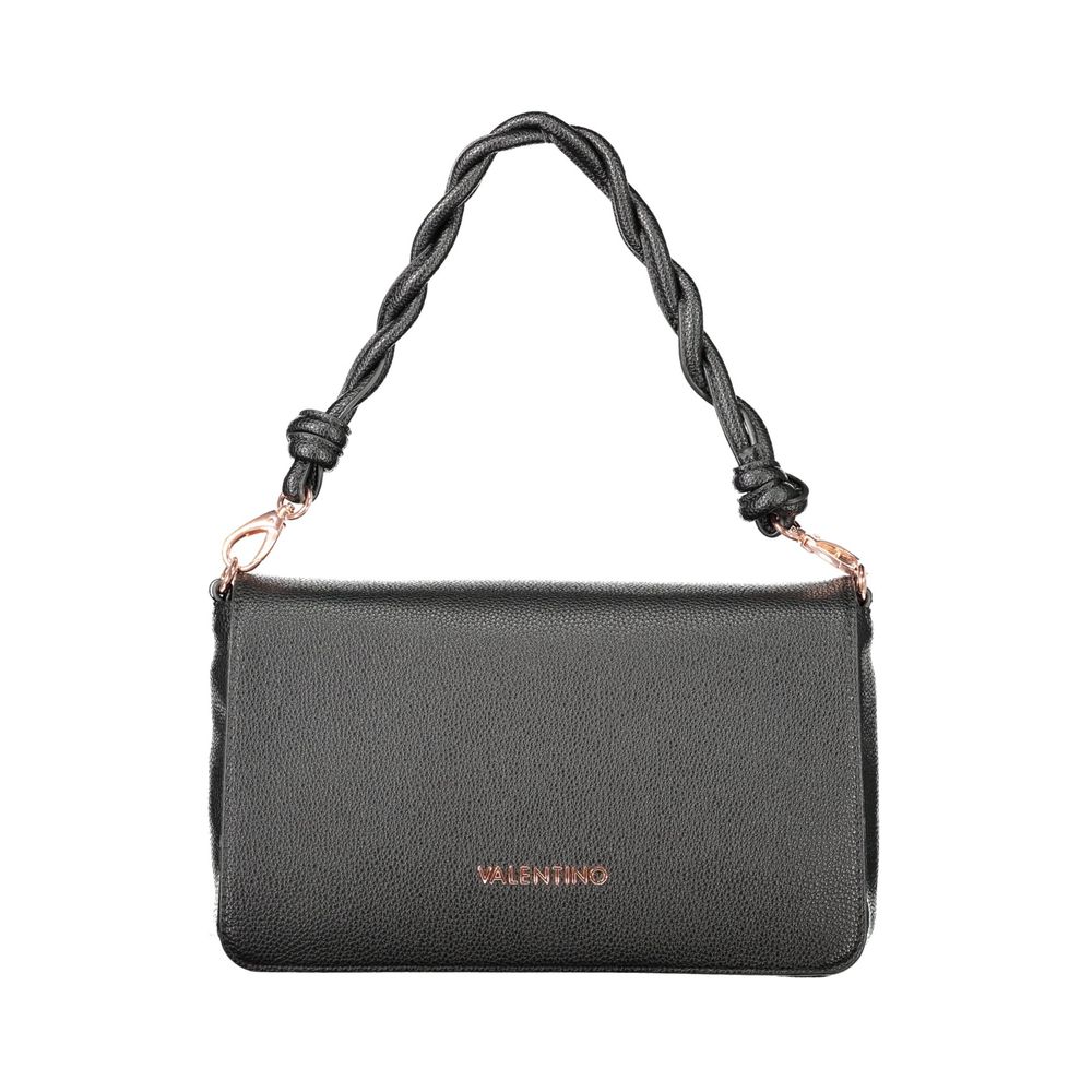 Nero Polyurethane Women Handbag - ventzia