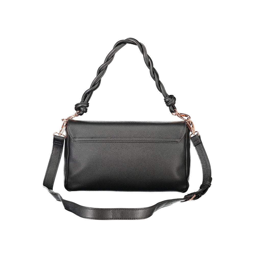 Nero Polyurethane Women Handbag - ventzia