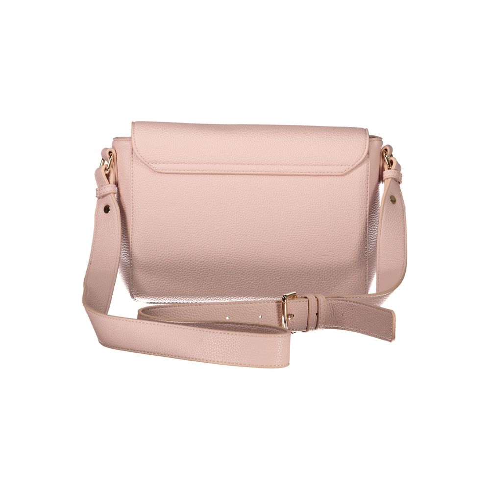 Pink Polyethylene Handbag