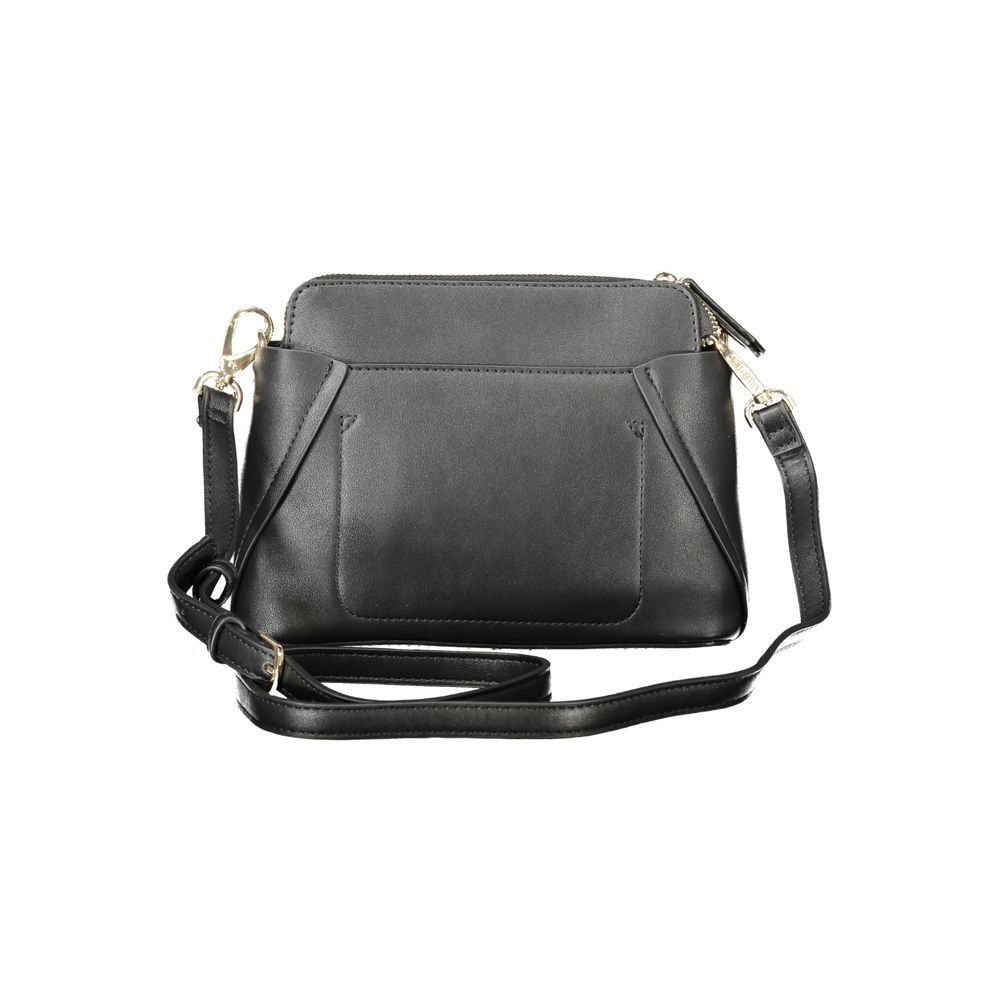 Nero Polyurethane Women Shoulder Bag - ventzia