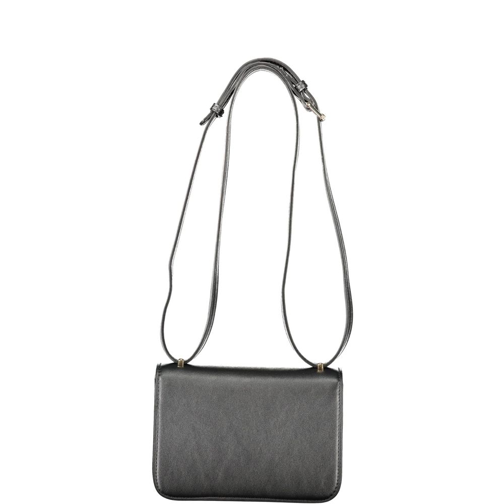 Nero Poliuretano Women Handbag - ventzia
