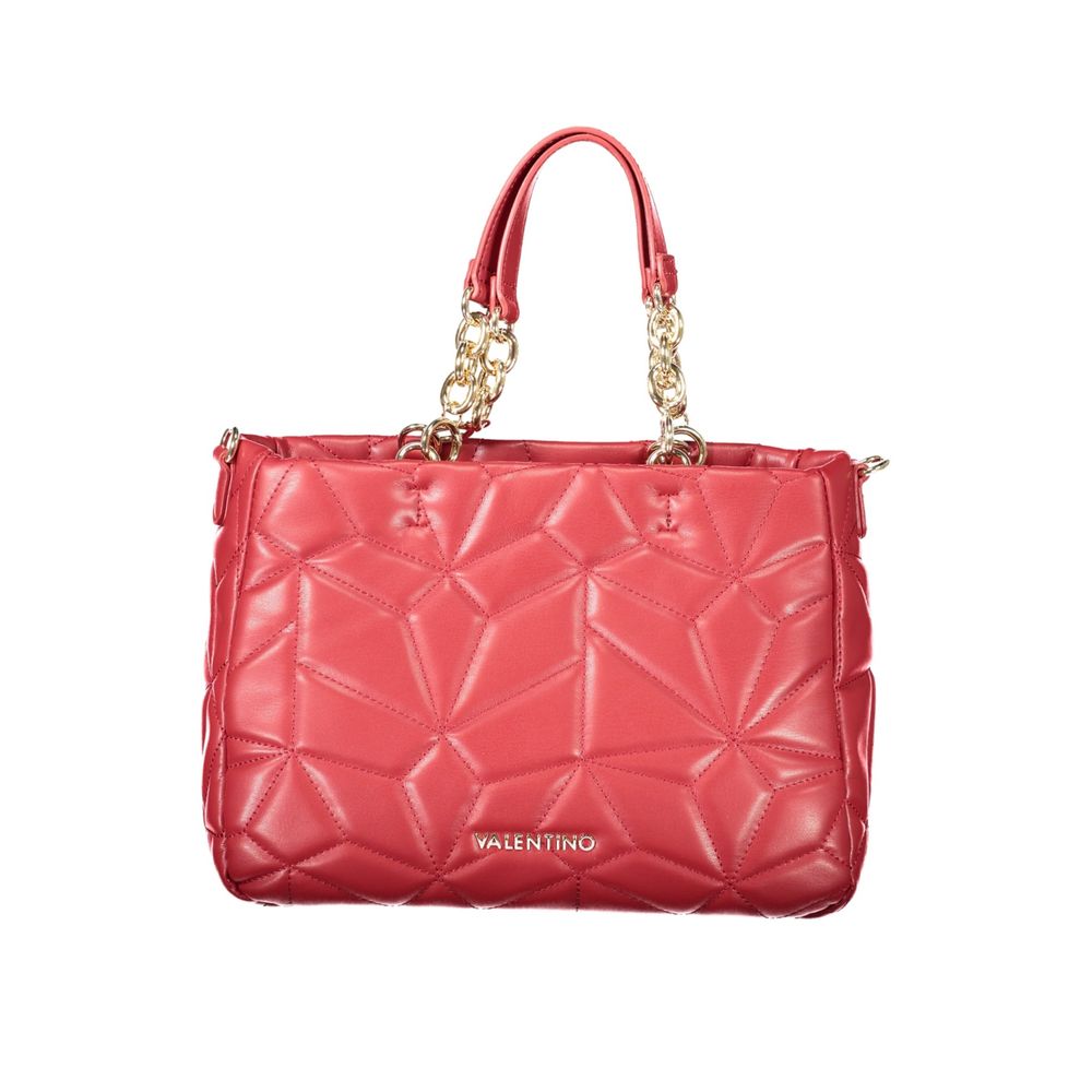 Red Polyethylene Handbag