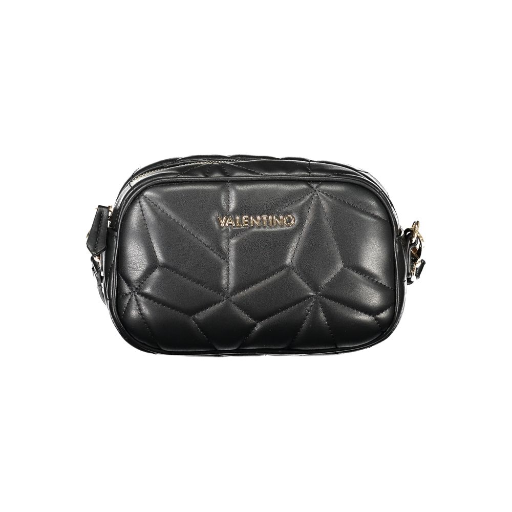 Nero Poliuretano Woman Shoulder Bag - ventzia
