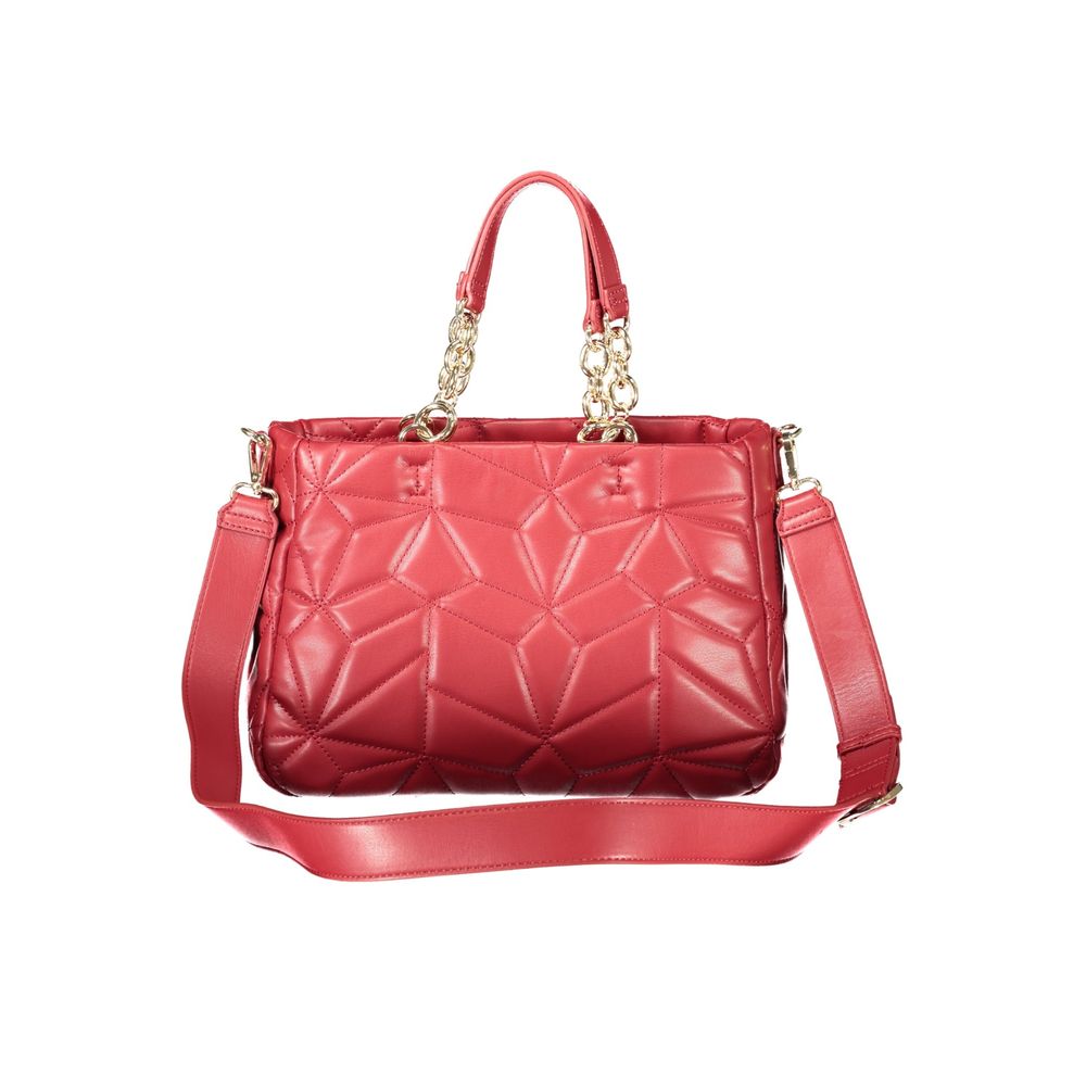 Red Polyethylene Handbag