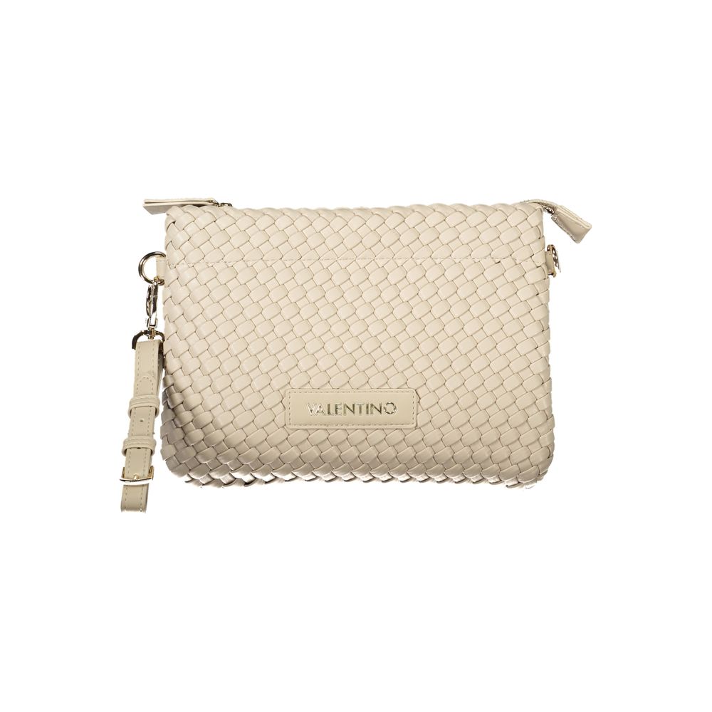 Beige Polyethylene Handbag