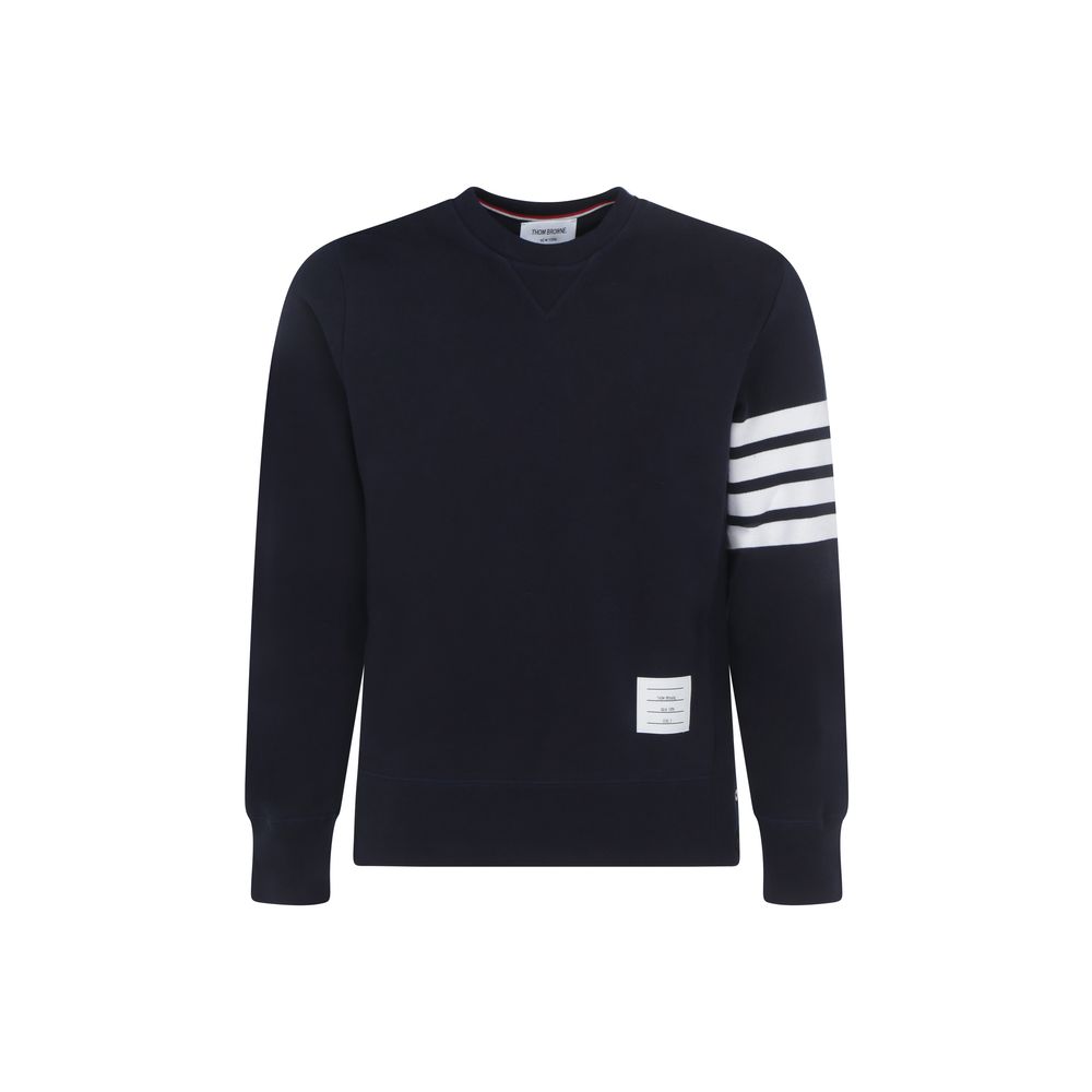 Blue Cotton Sweatshirt