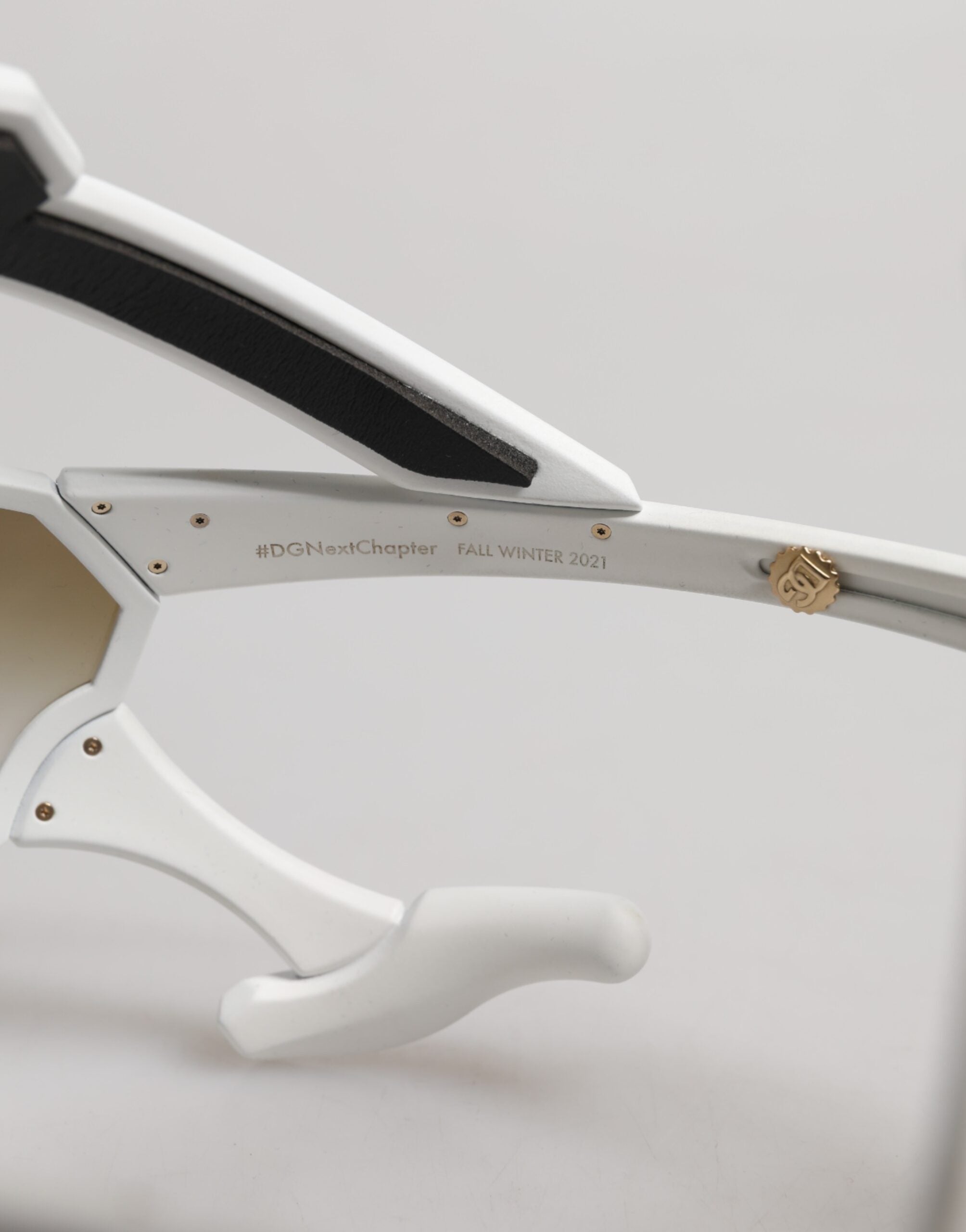 White Acetate Next Generation Mask Eyewear Sunglasses - ventzia