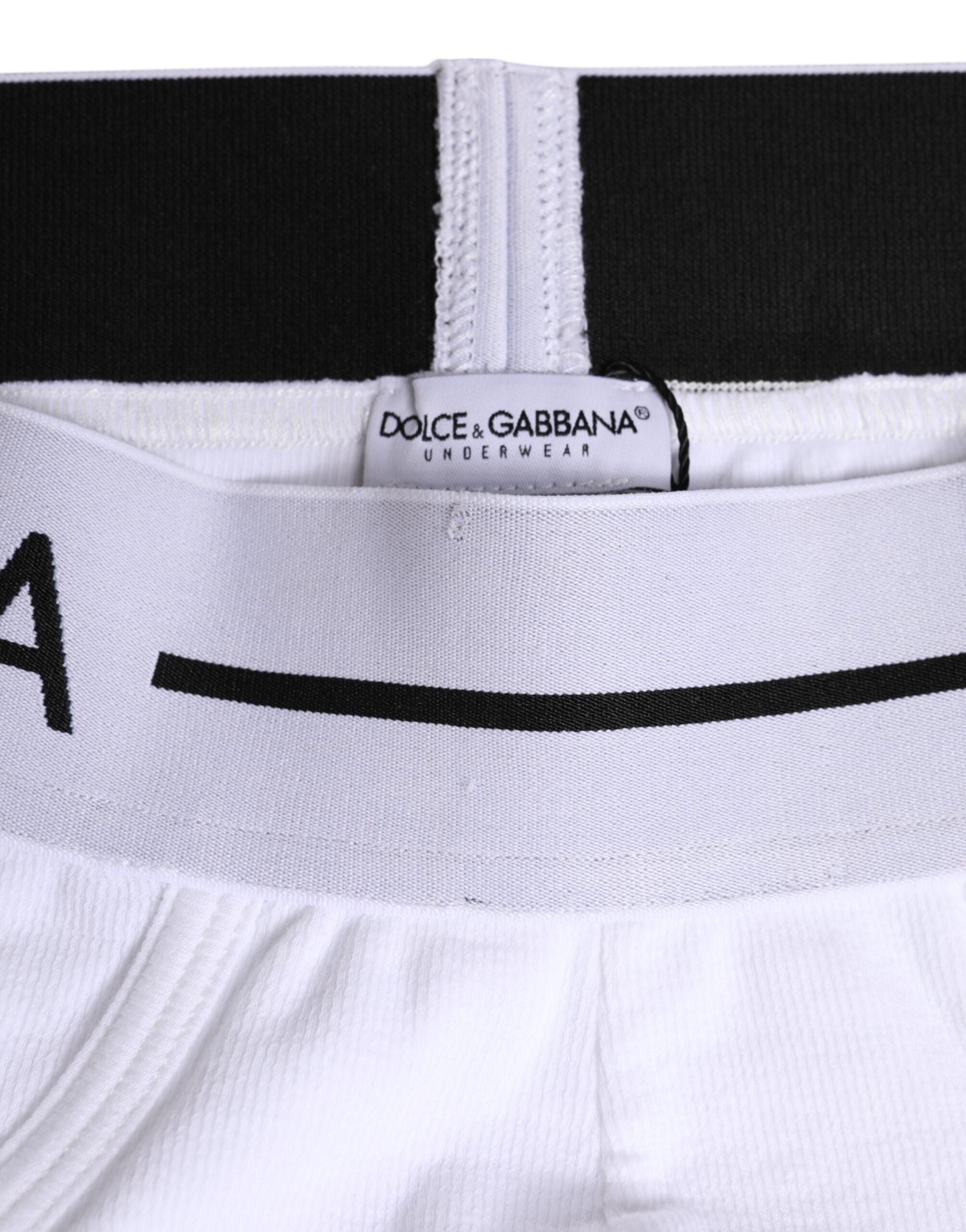 White Cotton Stretch Regular Brief Underwear - ventzia