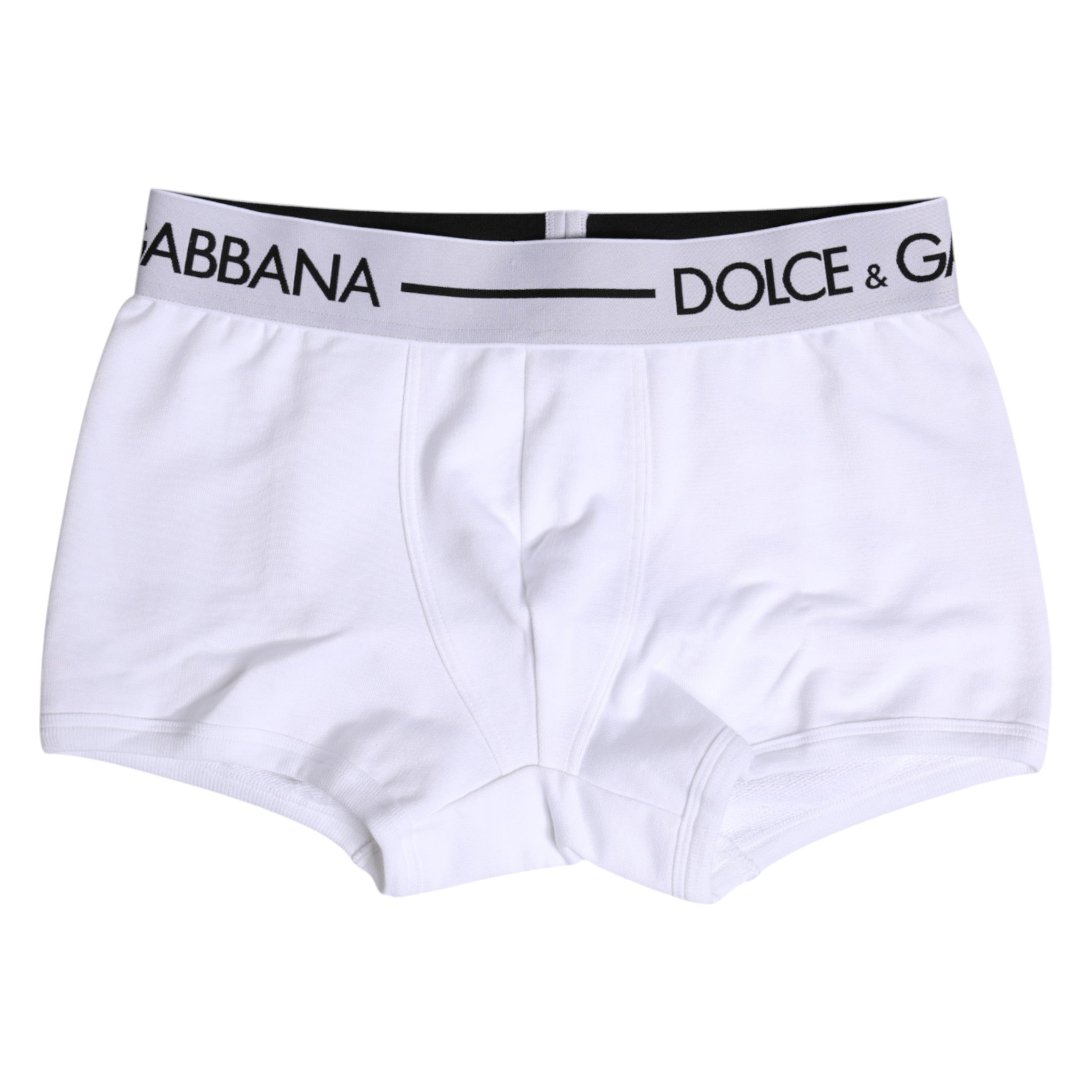White Cotton Stretch Regular Boxer Underwear - ventzia