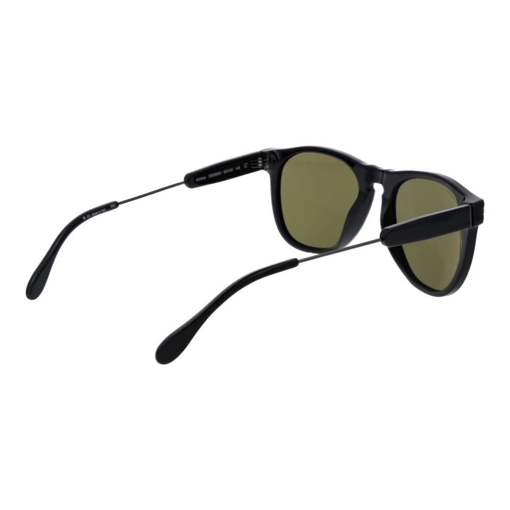 Black Plastic Sunglasses - ventzia