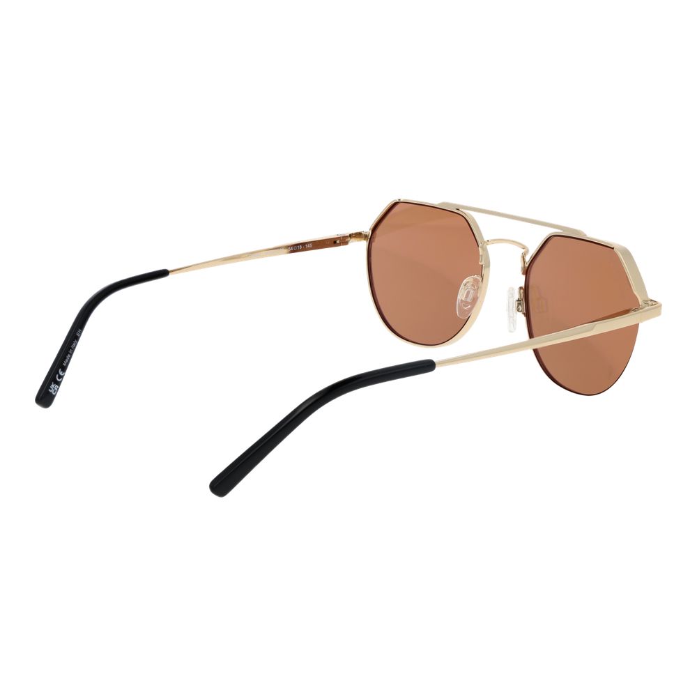 Gold Metal Sunglasses - ventzia