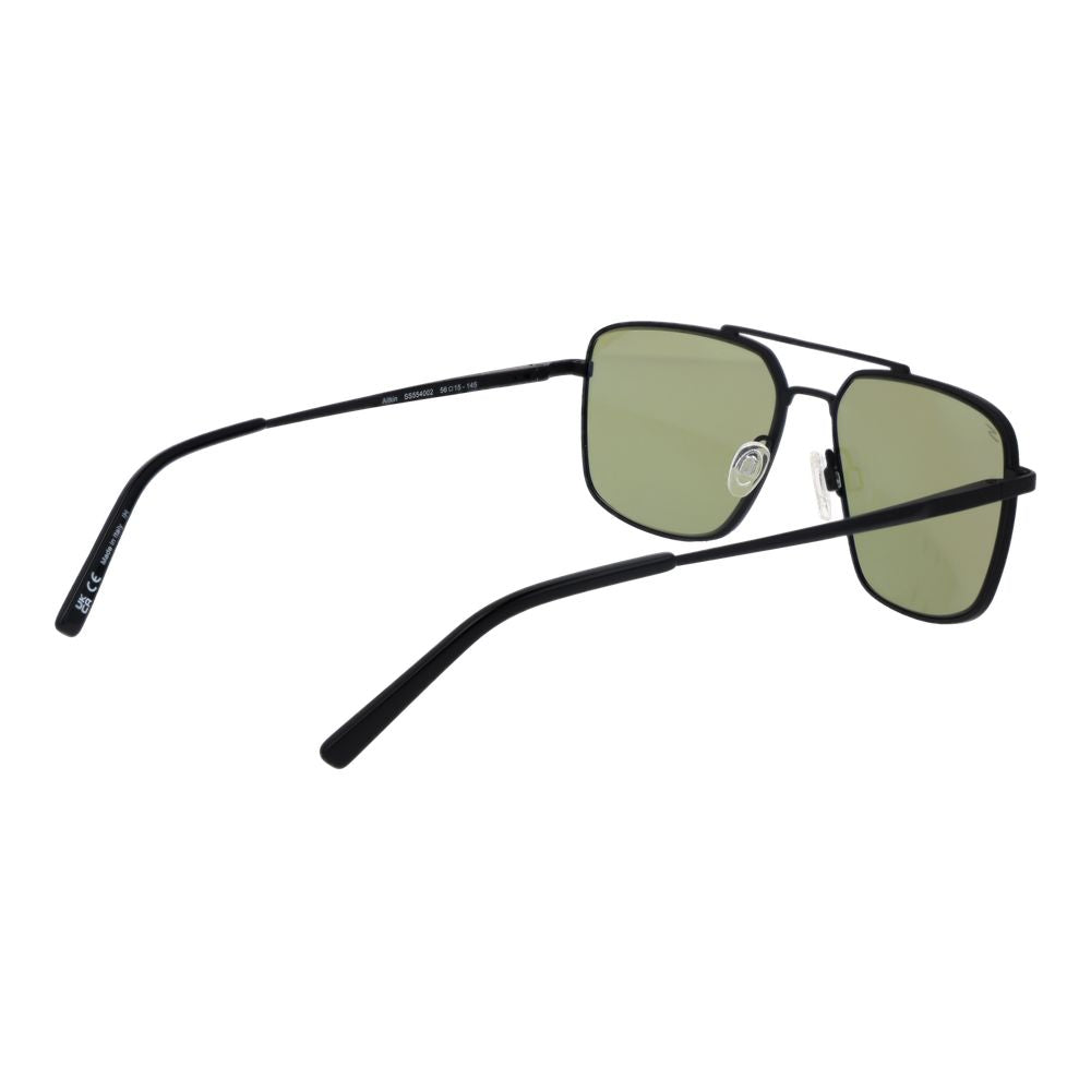 Black Metal Sunglasses - ventzia