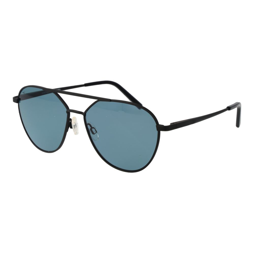 Black Plastic Sunglasses - ventzia