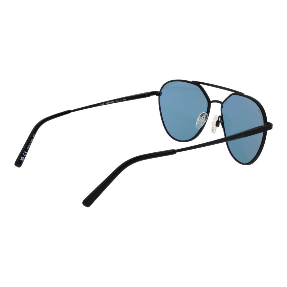 Black Plastic Sunglasses - ventzia