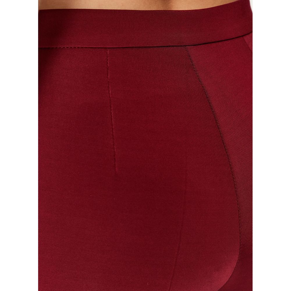 Red Viscose Jeans & Pant - ventzia
