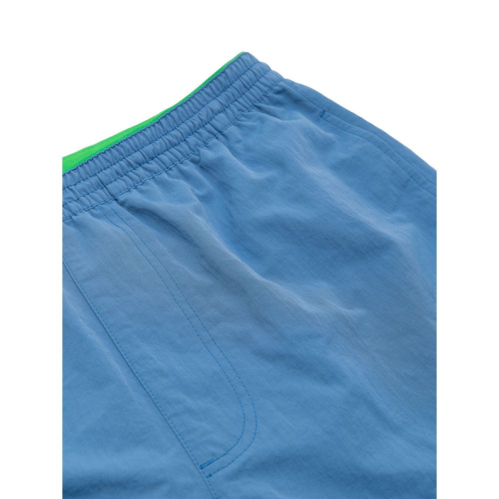 Blue Polyamide Swim Short - ventzia