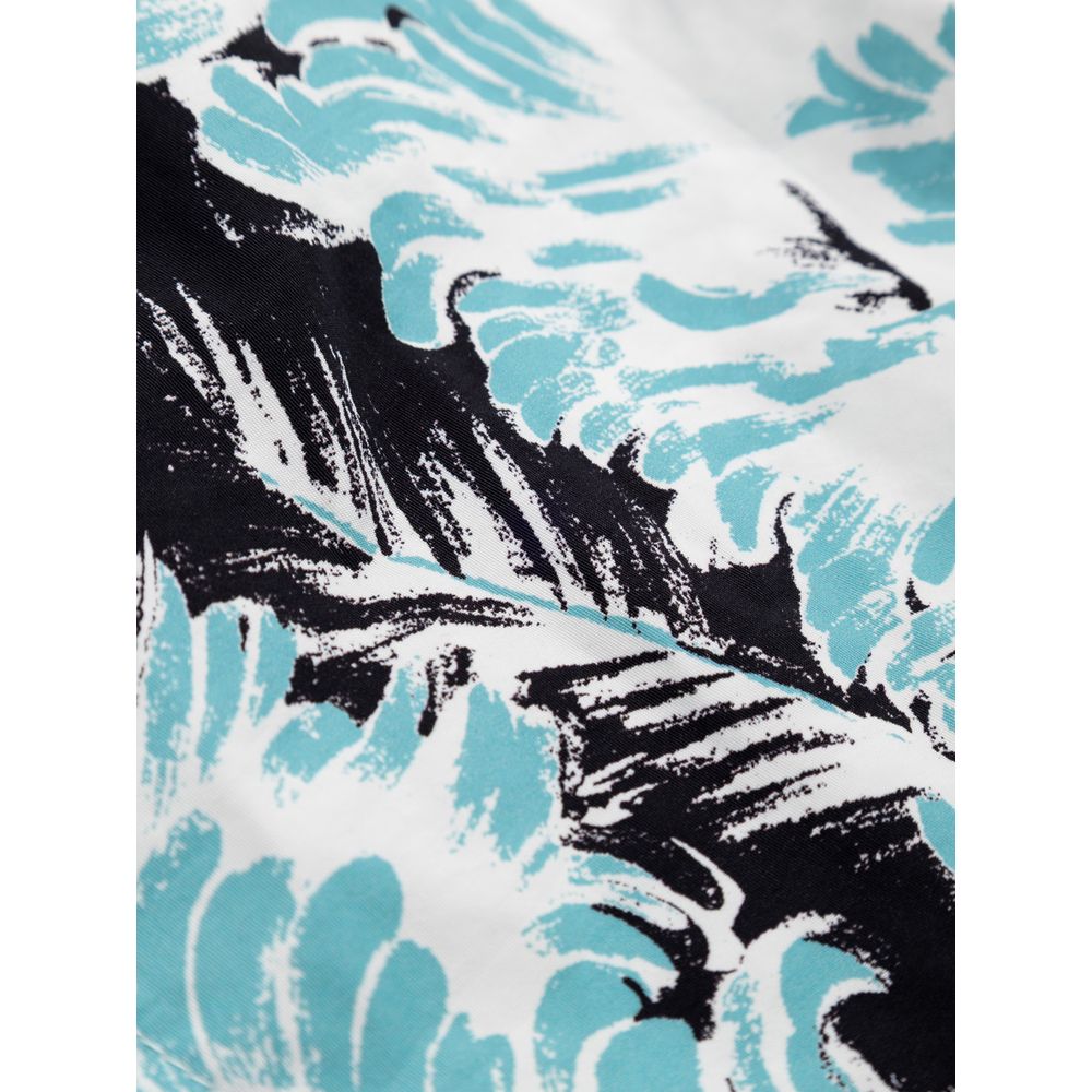 White Polyamide Swim Short - ventzia