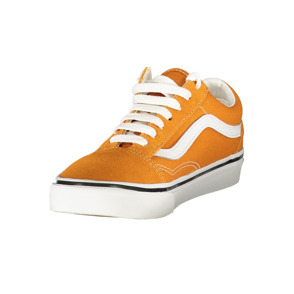 Orange Polyester Sneaker - ventzia