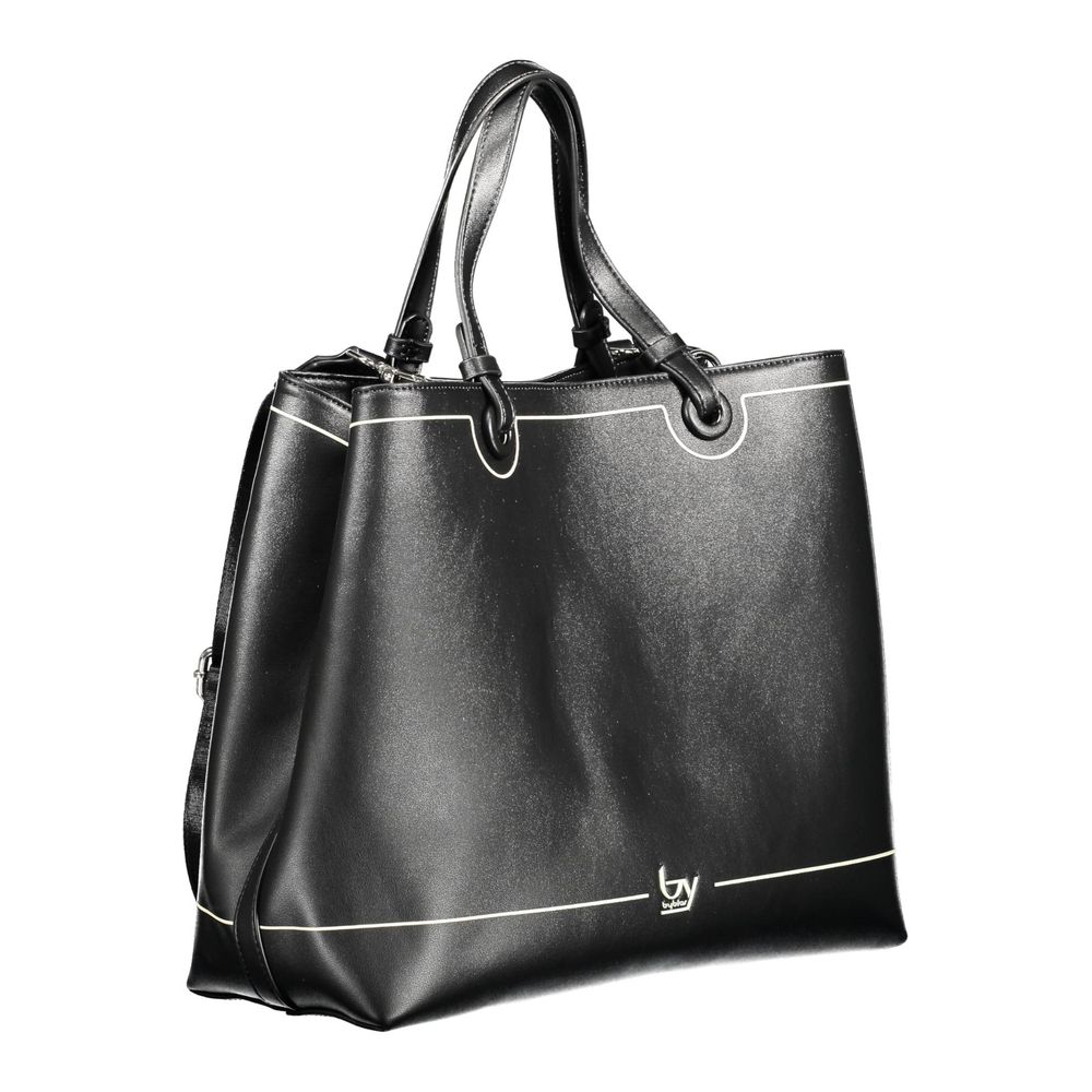 Black Polyethylene Handbag - ventzia