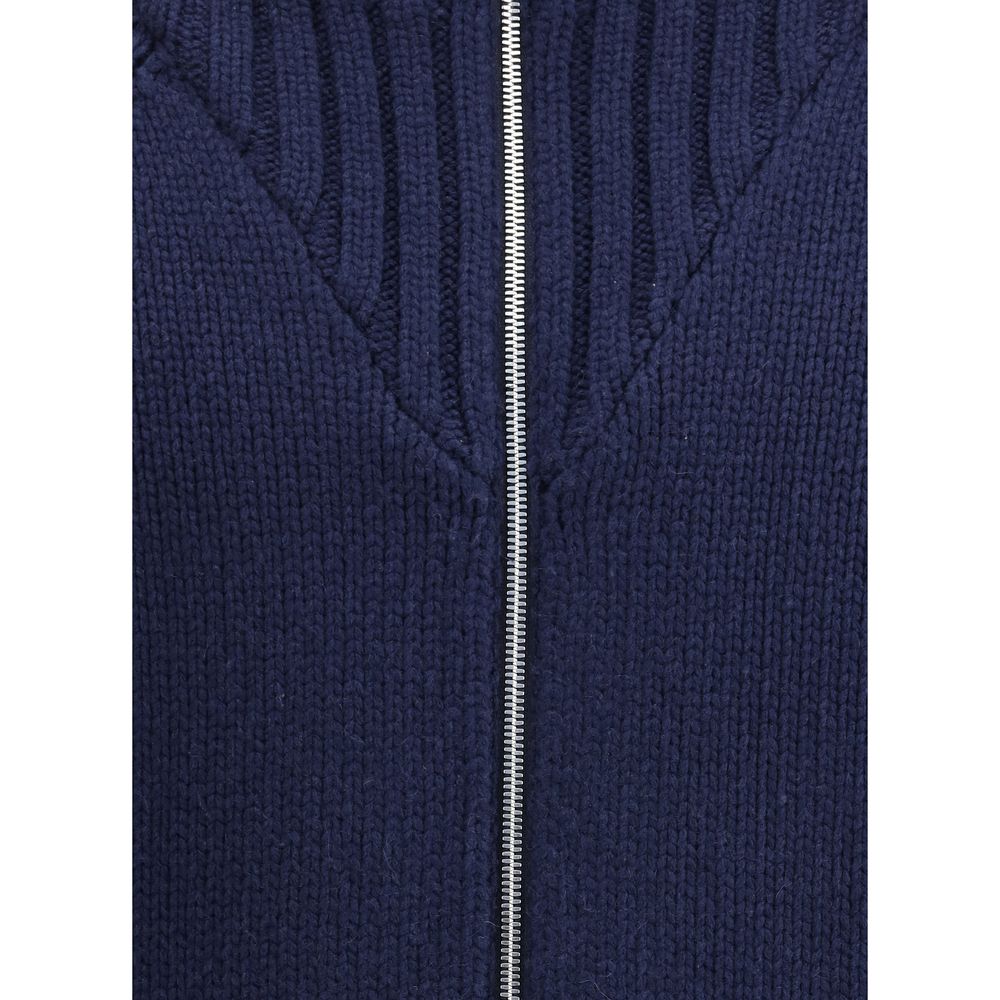 Blue Cashmere Coat - ventzia